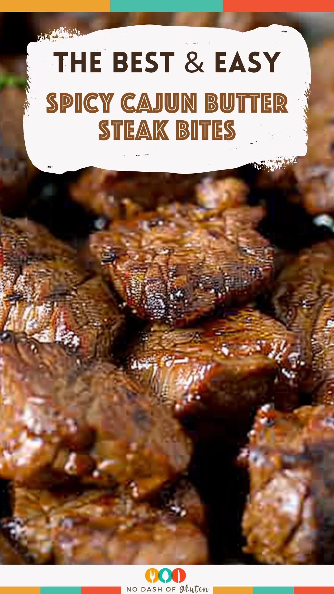 Spicy Cajun Butter Steak Bites