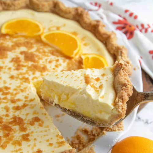 Zesty Sour Orange Pie