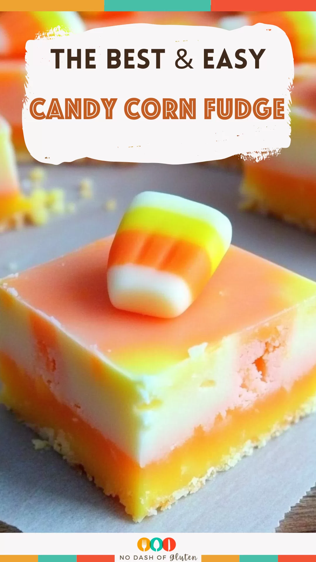 Candy Corn Fudge