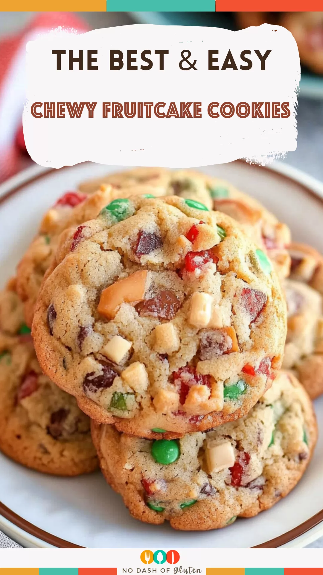 Chewy Fruitcake Cookies