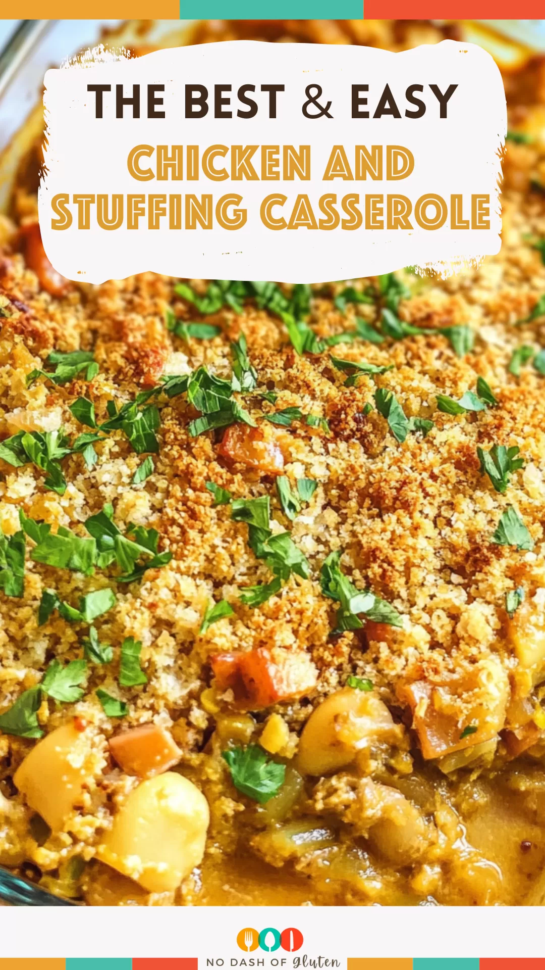 Chicken and Stuffing Casserole