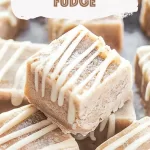 Cinnamon Roll Fudge