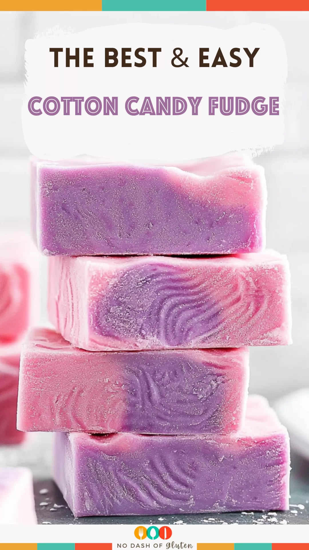 Cotton Candy Fudge