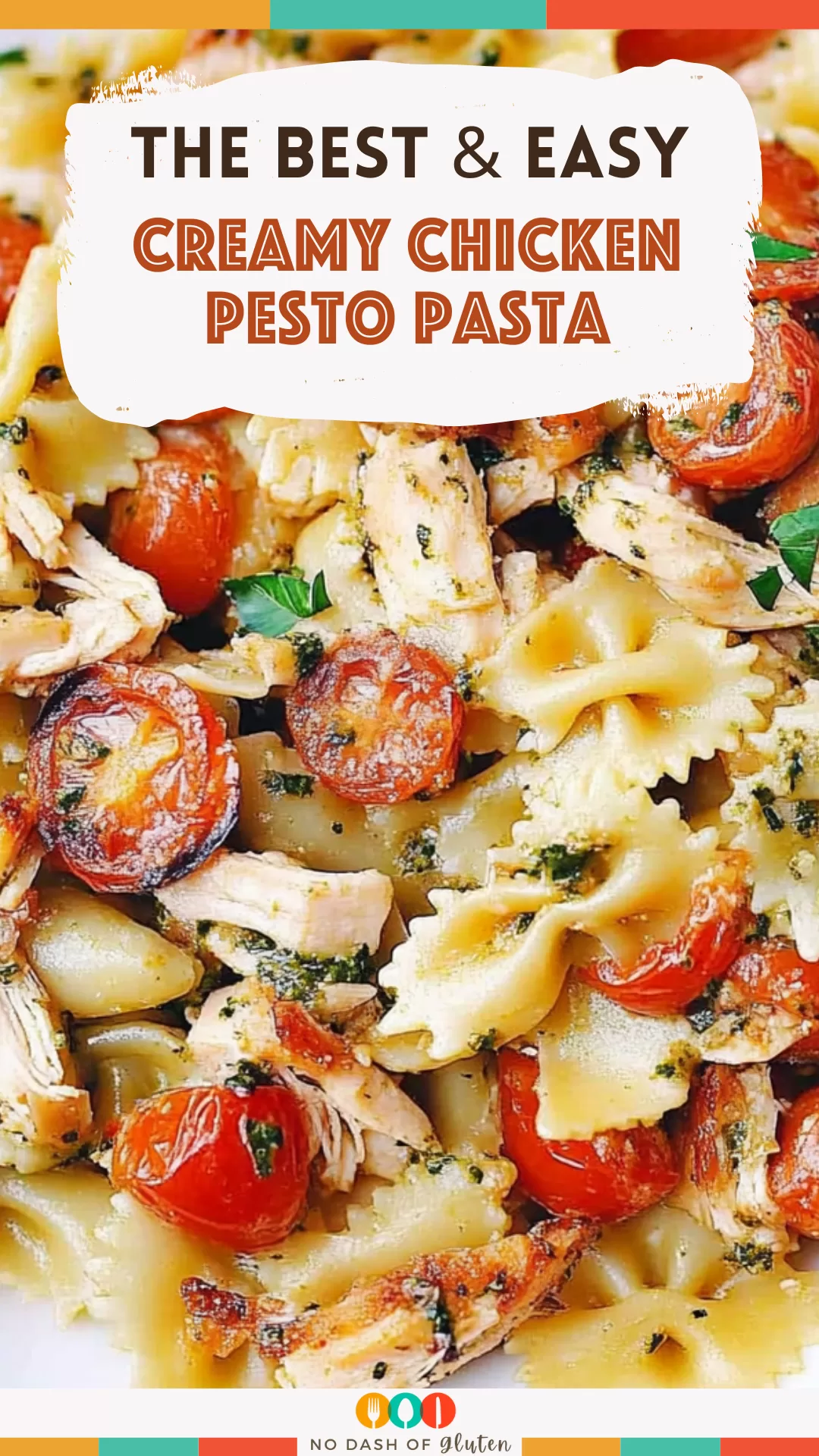 Creamy Chicken Pesto Pasta