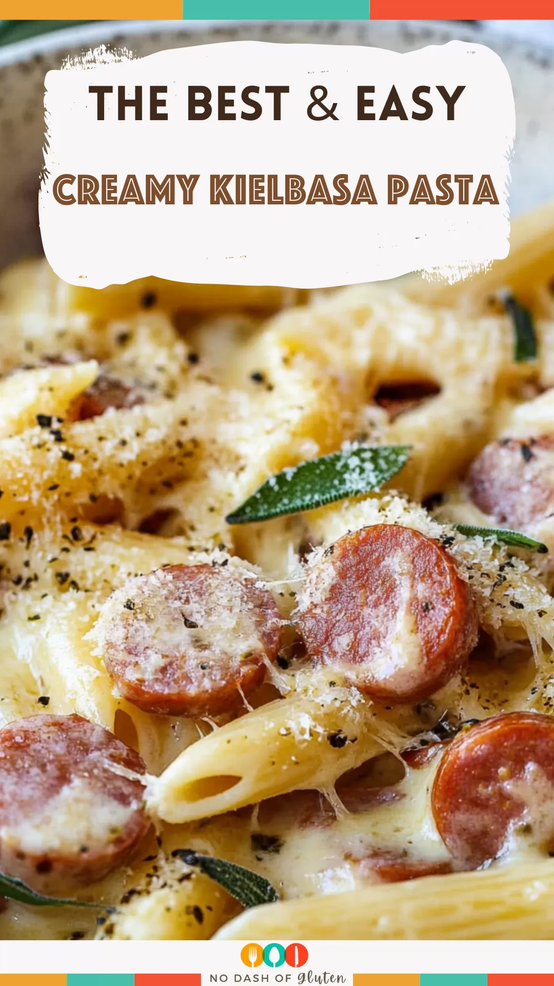 Creamy Kielbasa Pasta