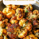 Garlic and Parmesan Roasted Cauliflower