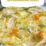 Greek Lemon Chicken Soup (Avgolemono soup)