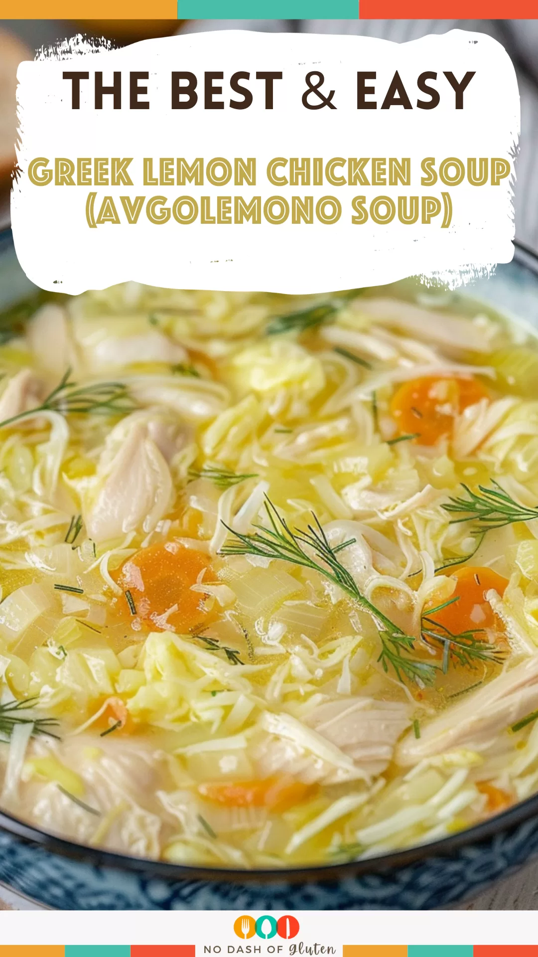 Greek Lemon Chicken Soup (Avgolemono soup)