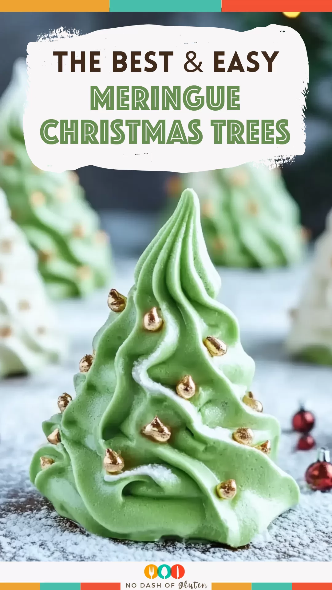 Meringue Christmas Trees