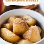 Microwave Cinnamon Apples