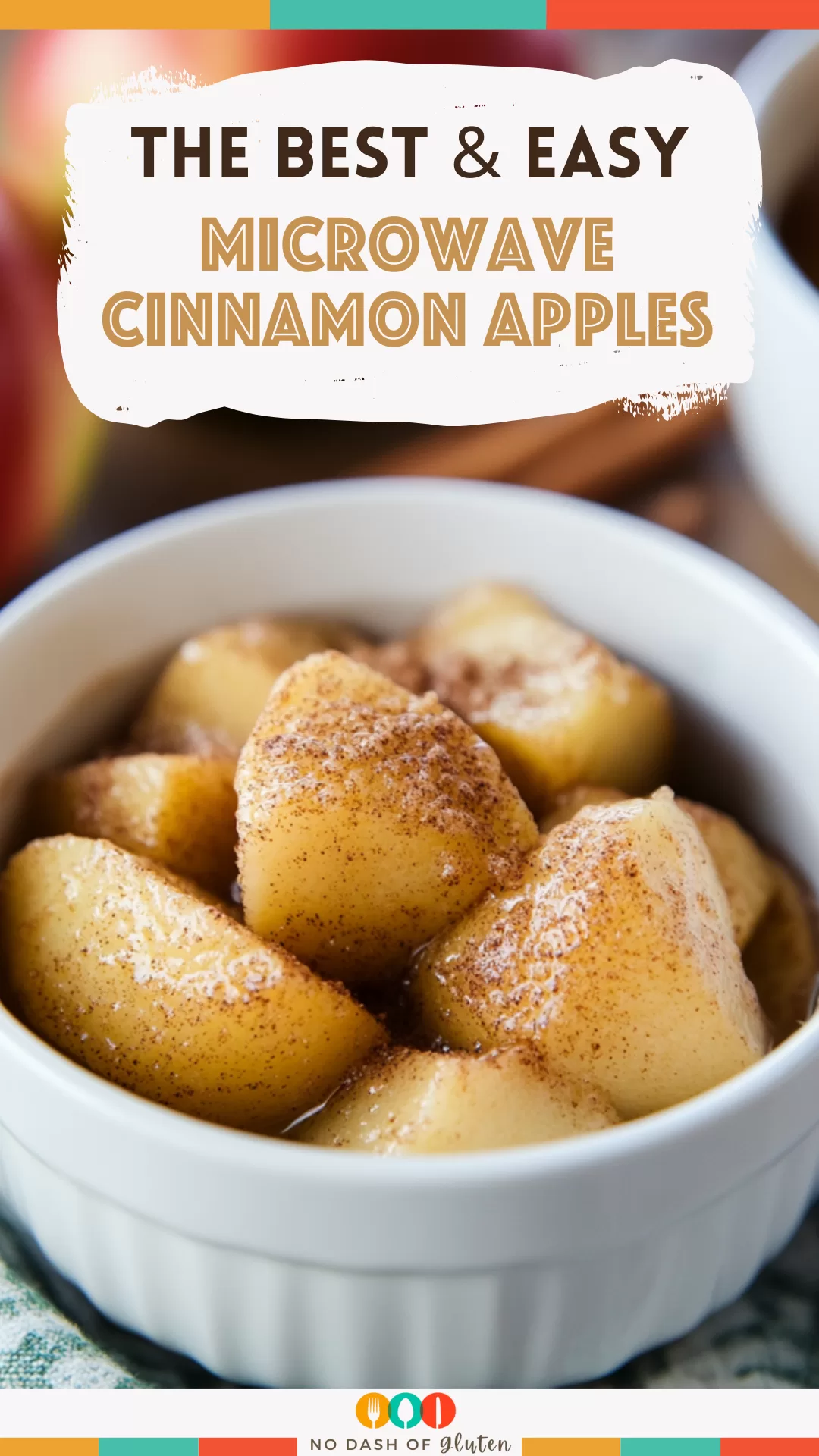 Microwave Cinnamon Apples