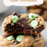 Mint Chocolate Chip Cookies