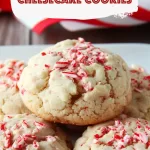 Peppermint Cheesecake Cookies