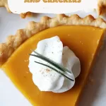 Pumpkin Pie Cheese and Crackers