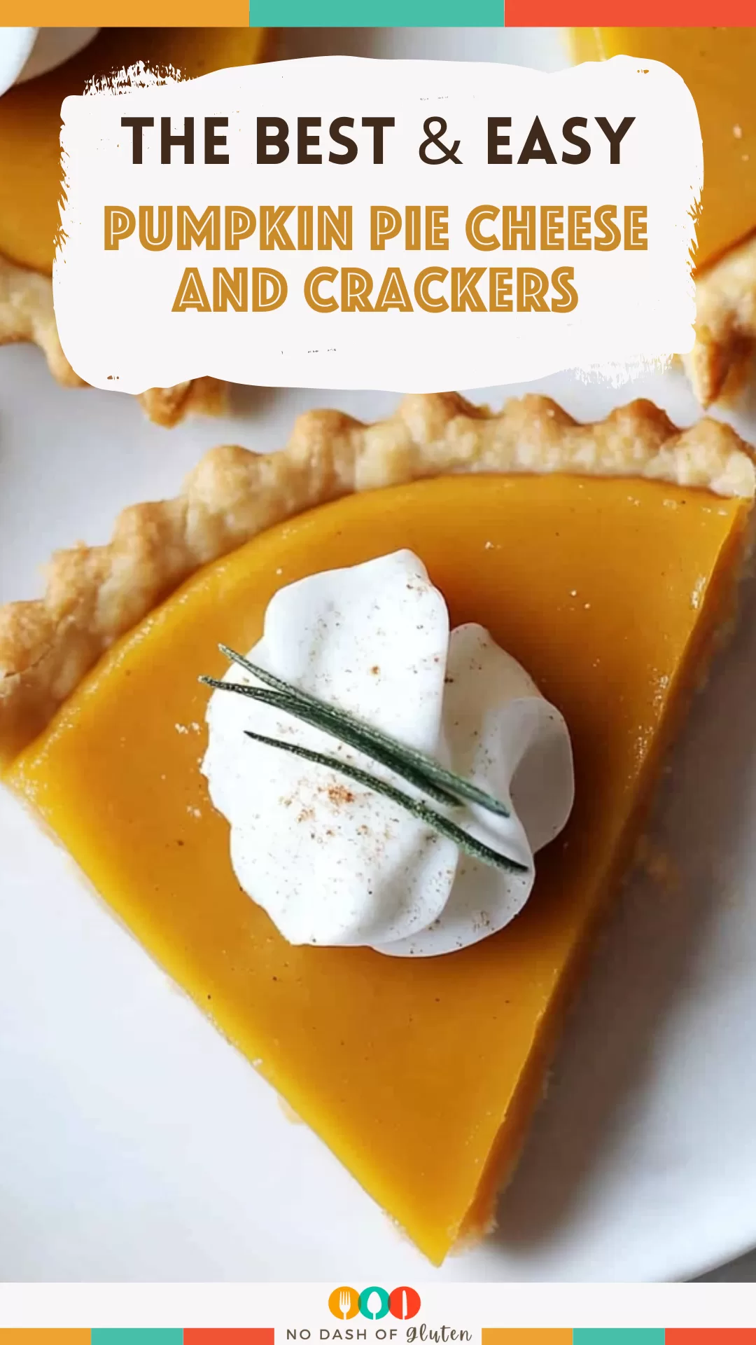 Pumpkin Pie Cheese and Crackers