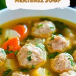 Russian Chicken Meatball Soup