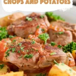 Slow Cooker Pork Chops and Potatoes