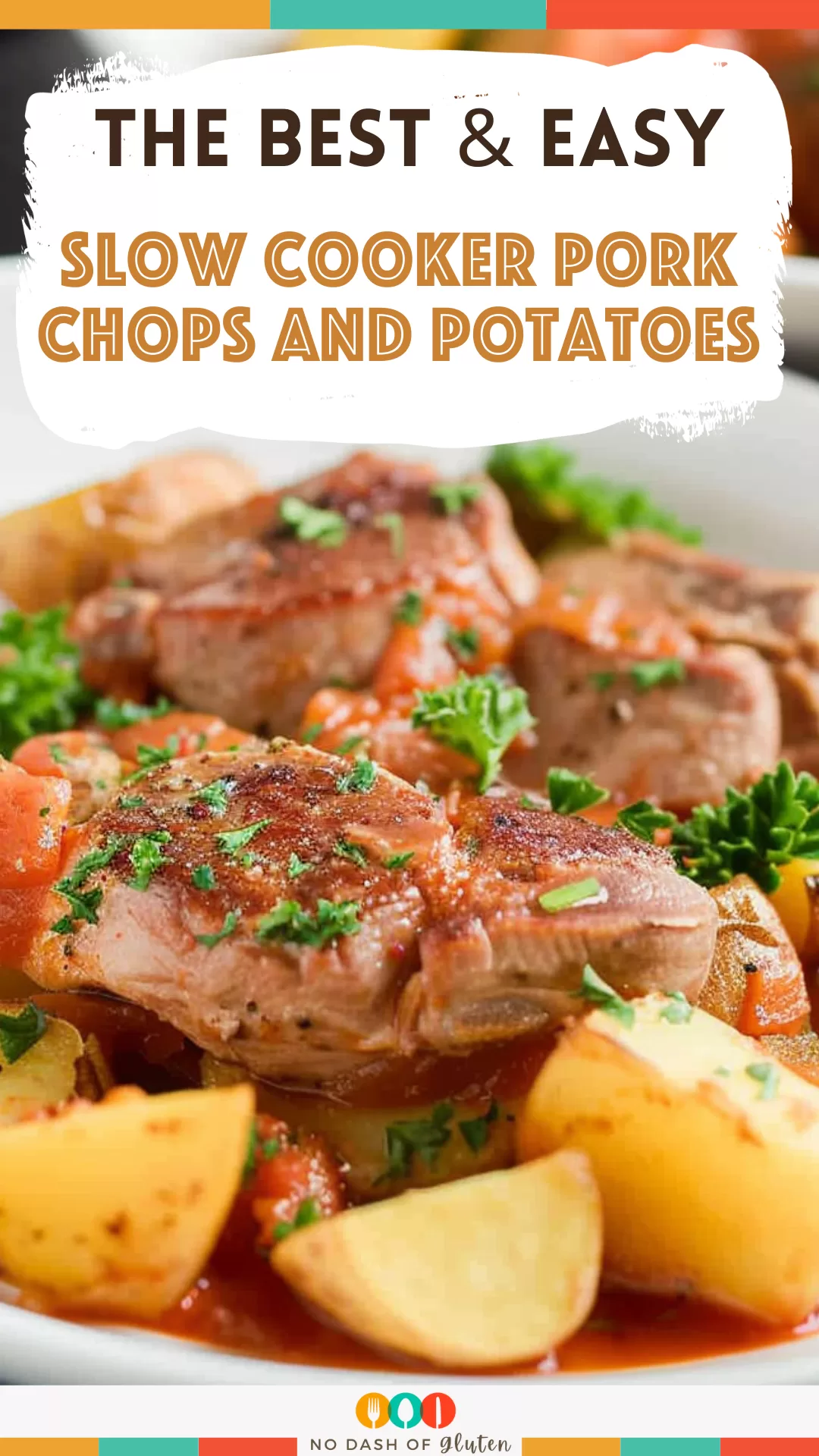 Slow Cooker Pork Chops and Potatoes