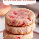 Strawberry Shortbread Cookies