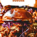 BBQ Pulled Chicken Burger