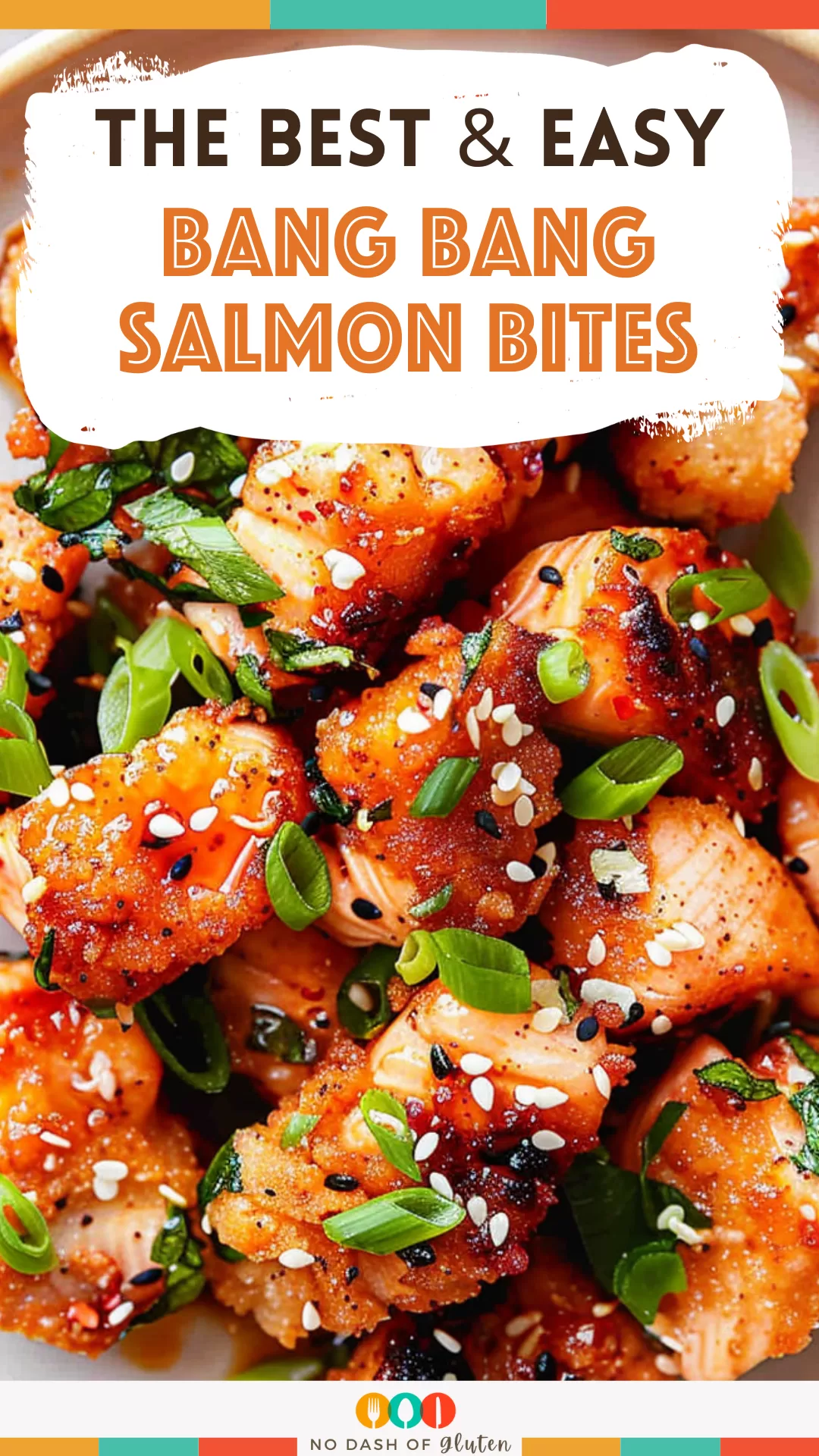 Bang bang salmon bites