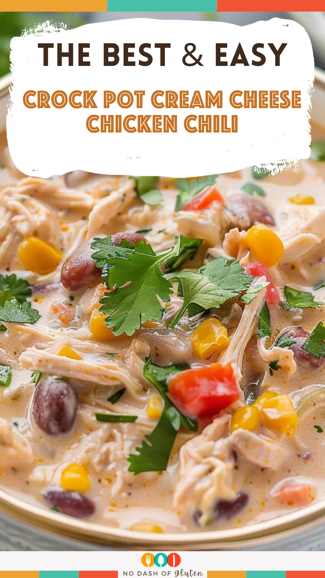 Crock Pot Cream Cheese Chicken Chili