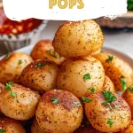 Garlic Potato Pops