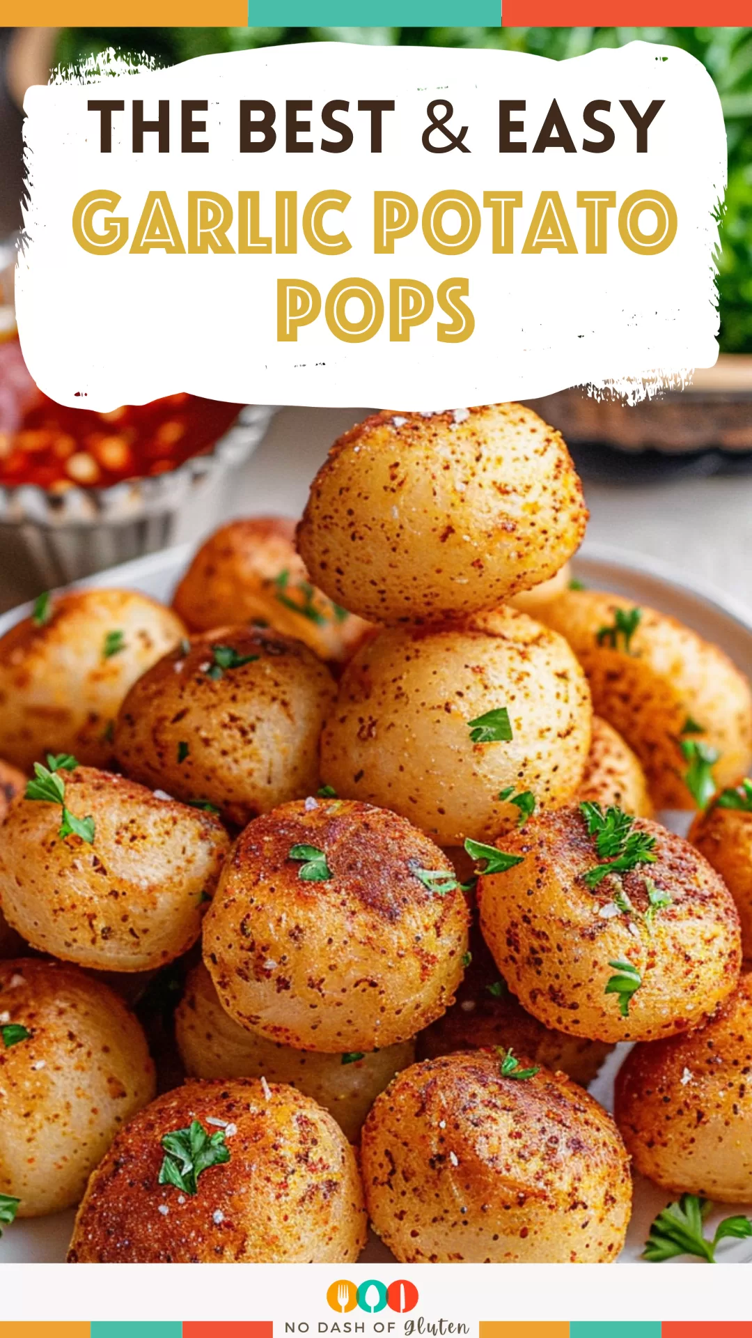 Garlic Potato Pops