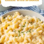 Greek Yogurt Mac and Cheese with Spinach