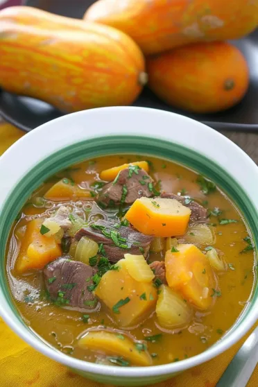 Haitian Soup Joumou Recipe