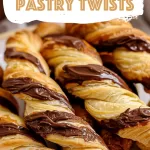 Nutella Puff Pastry Twists