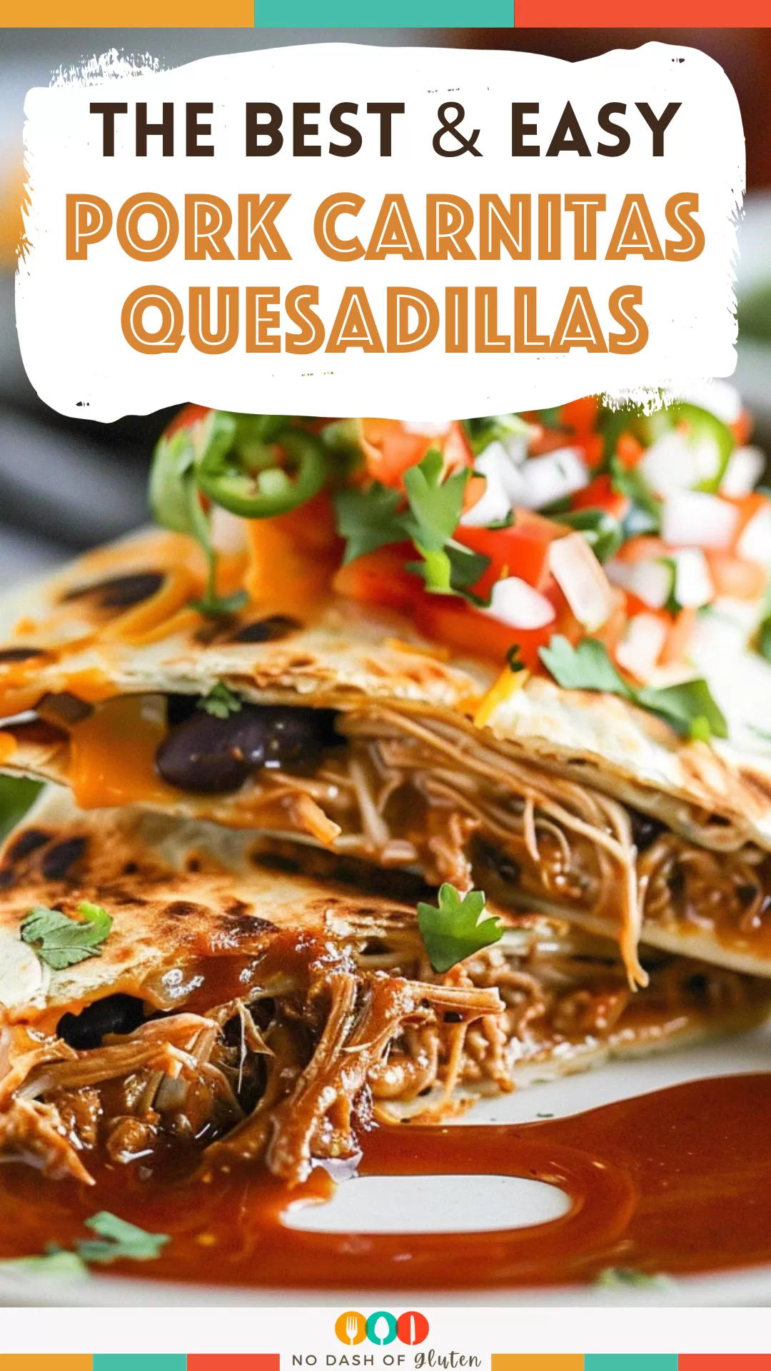 Pork Carnitas Quesadillas