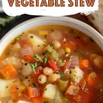 Slow Cooker Vegetable Stew