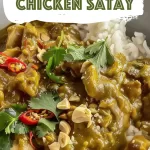 Slow cooker Chicken Satay