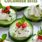 Cream Cheese Cucumber Bites