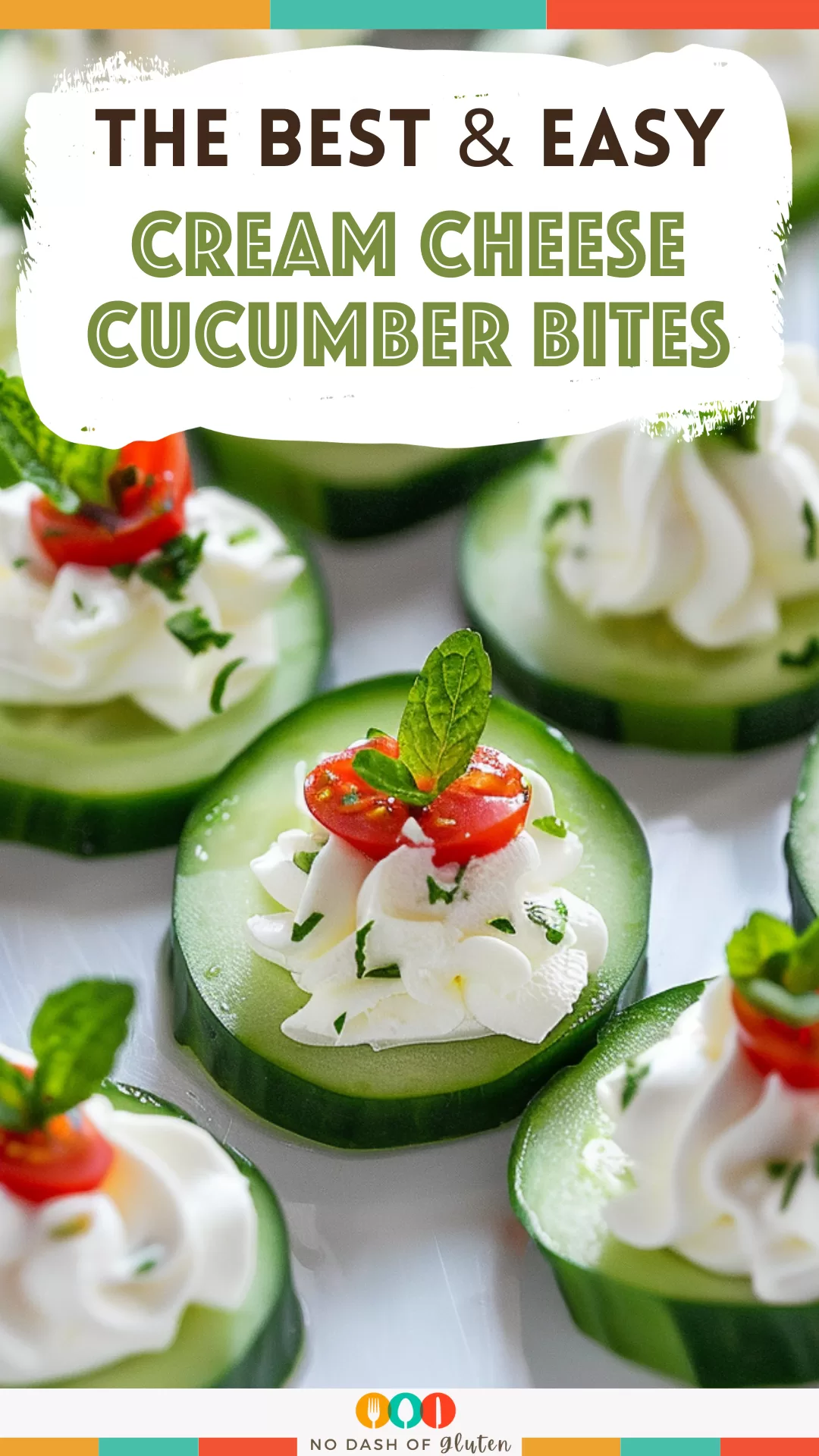 Cream Cheese Cucumber Bites