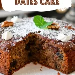 Walnuts and Dates Cake