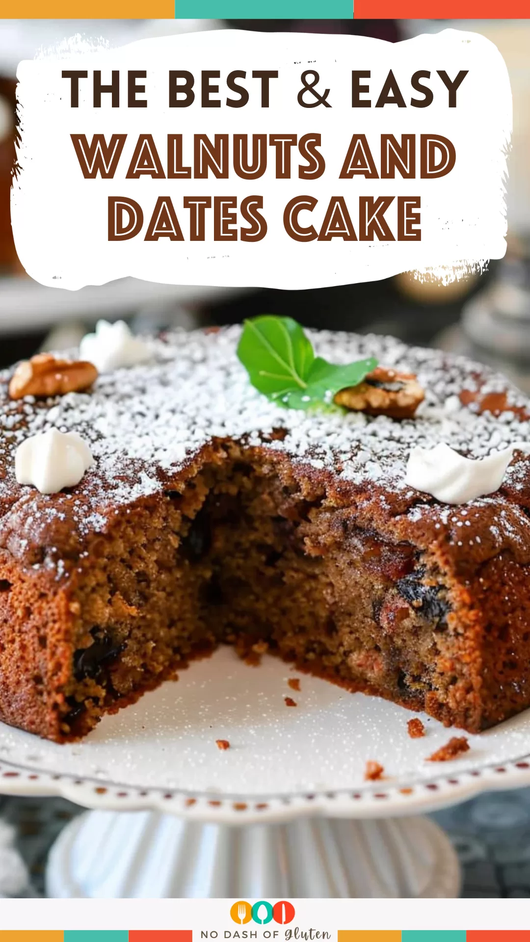 Walnuts and Dates Cake