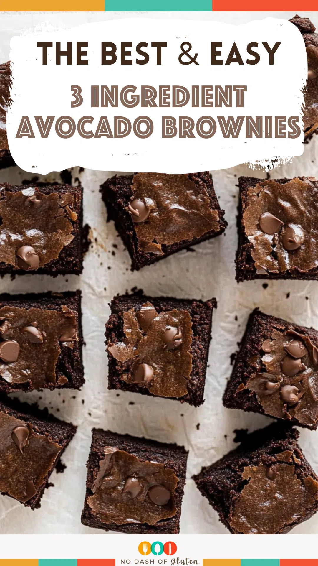 3 Ingredient Avocado Brownies