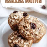 3 Ingredient Banana Muffin