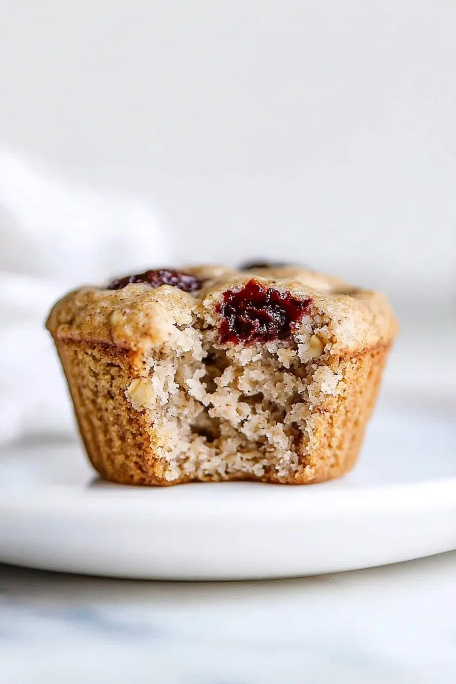 Golden, fluffy muffins with a moist center.