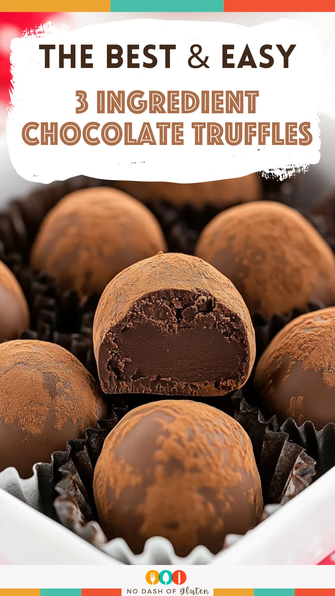 3 Ingredient Chocolate Truffles