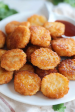 3 Ingredient Keto Chicken Nuggets (Air Fryer Recipe)