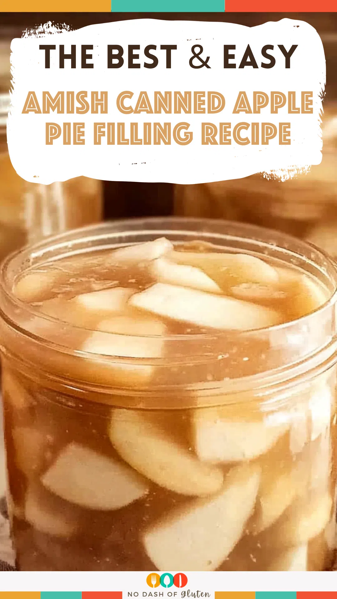 Amish Canned Apple Pie Filling Recipe