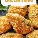 Crispy Parmesan Chicken Strips