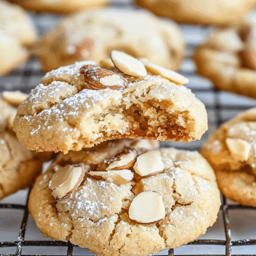 Almond Croissant Cookies