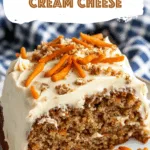 Carrot Cake with Cream Cheese