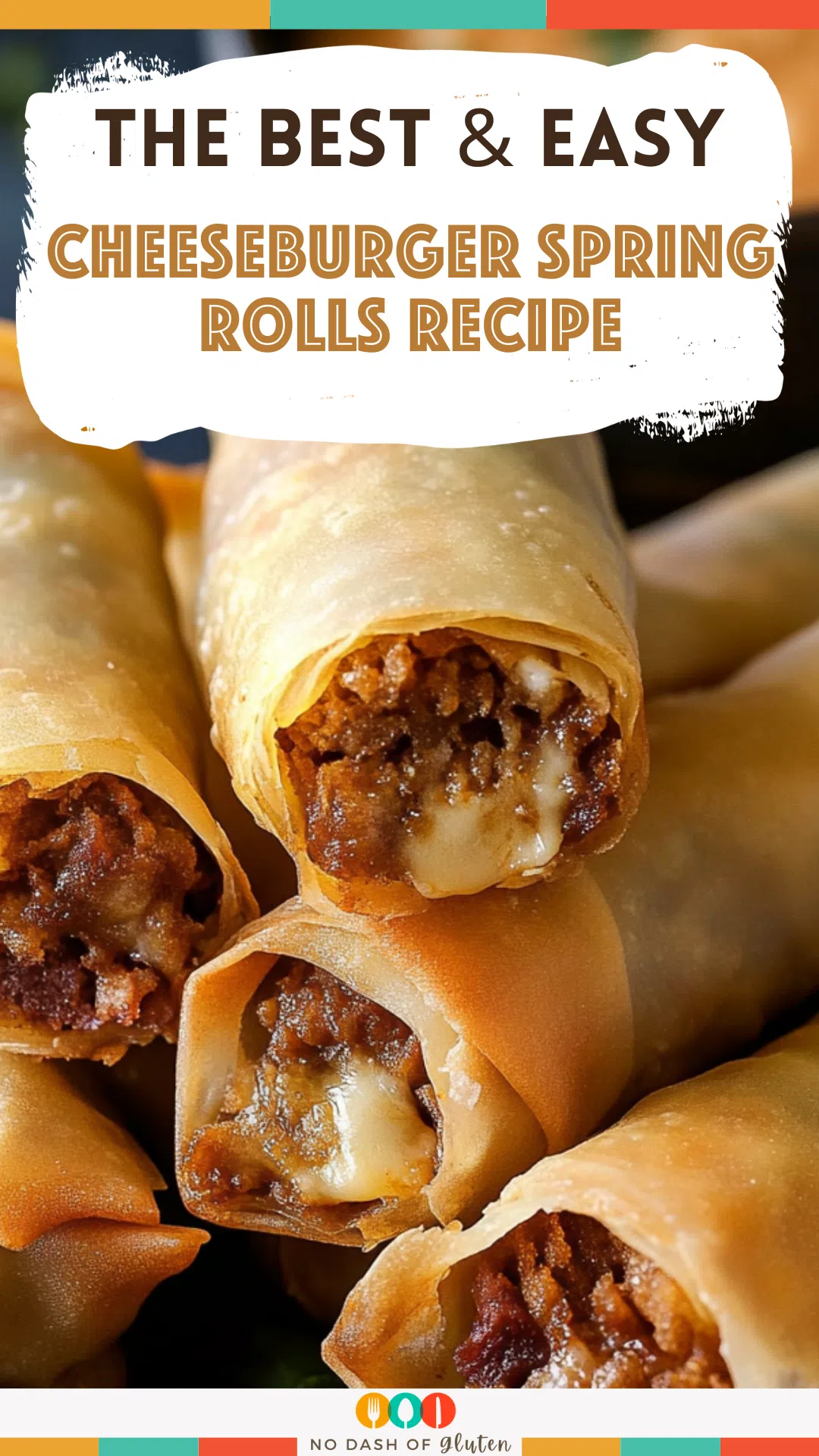 Cheeseburger Spring Rolls Recipe