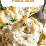 Chicken Tetrazzini Pasta Bake
