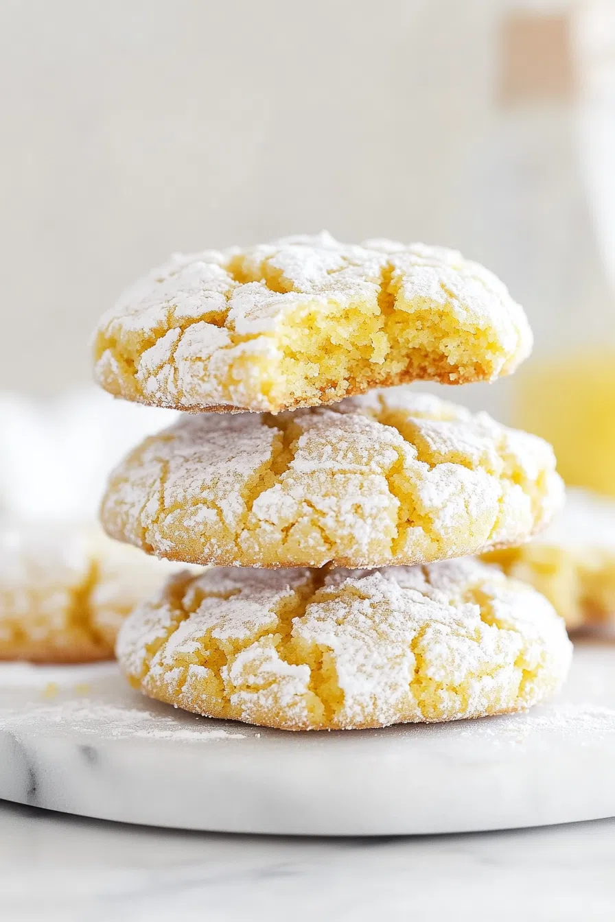 A broken cookie revealing its soft, fluffy interior.